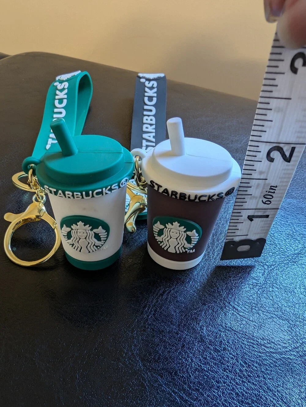Starbucks Silicone Cup Keychains/Bagcharms -